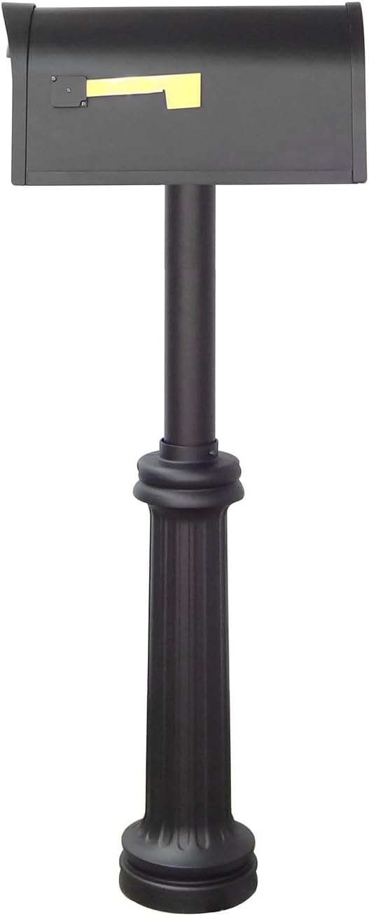 Classic Curbside Mailbox with Locking Insert C911