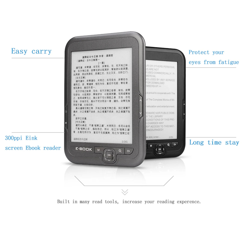Ebook Reader with Adjustable Fonts and 1024x768 Resolution W953