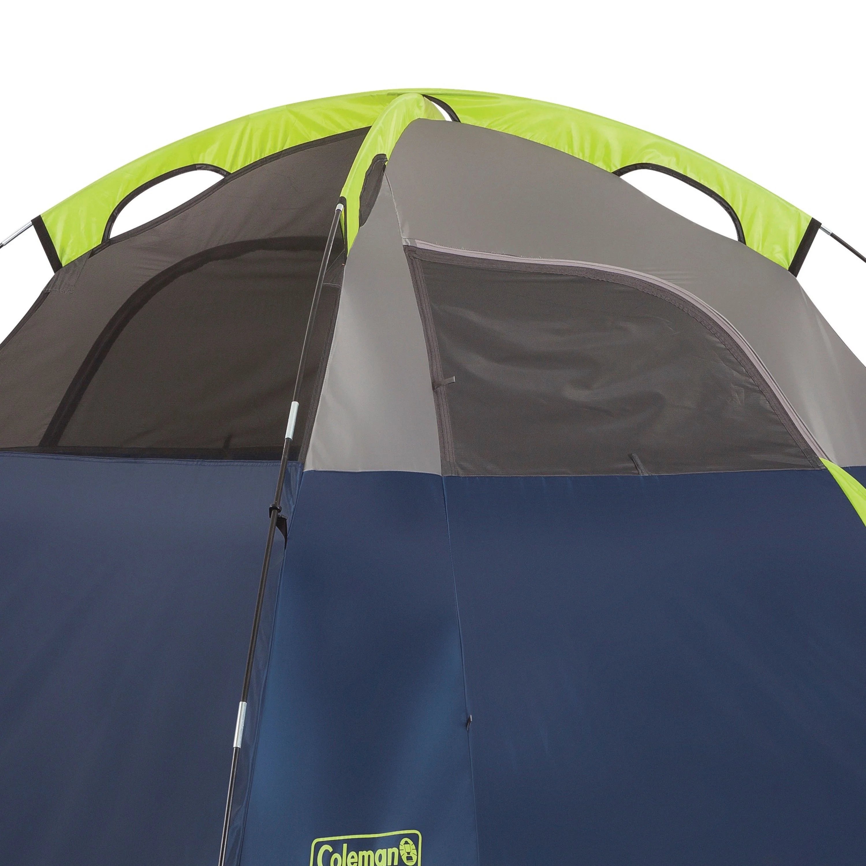 4-Person Camping Tent, 1 Room, Blue G533434