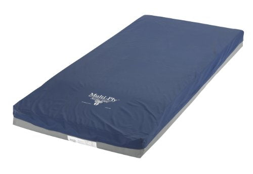 Drive Medical Multi-Ply Series Foam 3 Layer Pressure Redistribution Mattress, 80"