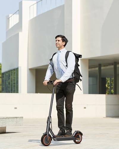 Electric Scooter for Adults, 500W Motor, Folding with Dual Suspension D383