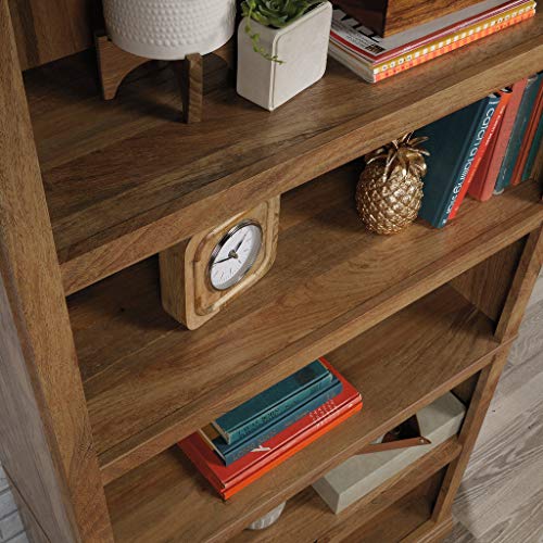 5 Tier Book Shelf Wooden Bookcase for Home Office Living Room C105