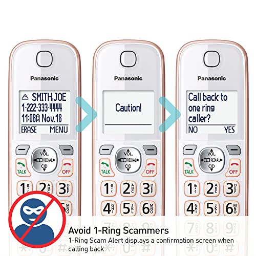 Cordless Phone with Answering Machine and Bluetooth, 4 Handsets Z768
