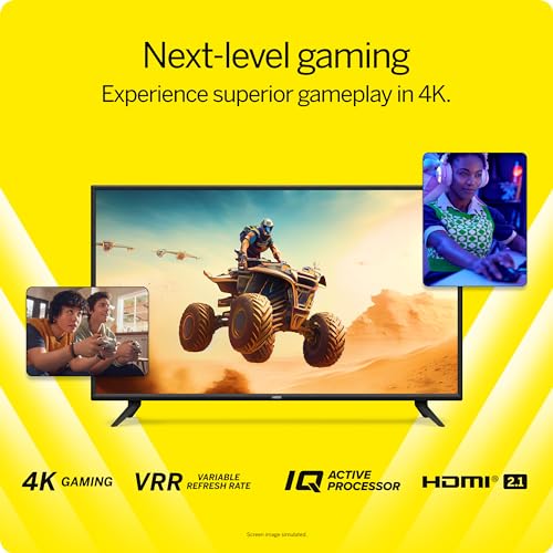 50-Inch 4K UHD LED Smart TV with Voice Remote, Dolby Vision, HDR10+ M849380