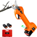 Pruning Shear Battery Powered, Kebtek Electric Pruning Shears Cordless Portable Electric Pruner with 2Pack 2Ah Rechargable Batteries -16.8V 25MM(0.98Inch)Cutting Diameter2