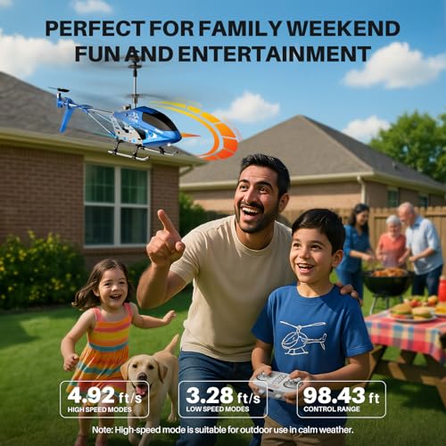 RC Helicopter with Altitude Hold, 3.5 Channel for Kids L2362