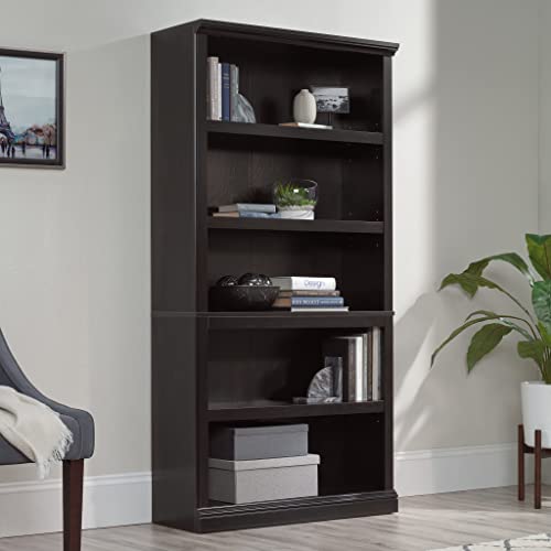 5 Tier Book Shelf Wooden Bookcase for Home Office Living Room C105