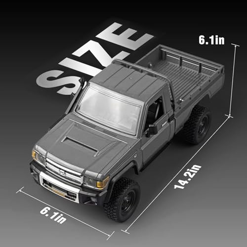 1/12 RC Rock Crawler 4x4 Pickup Truck, 2.4GHz Remote Control Off Road Car N638729