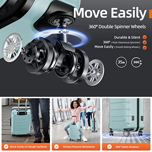 Expandable Luggage Set with TSA Lock A418040