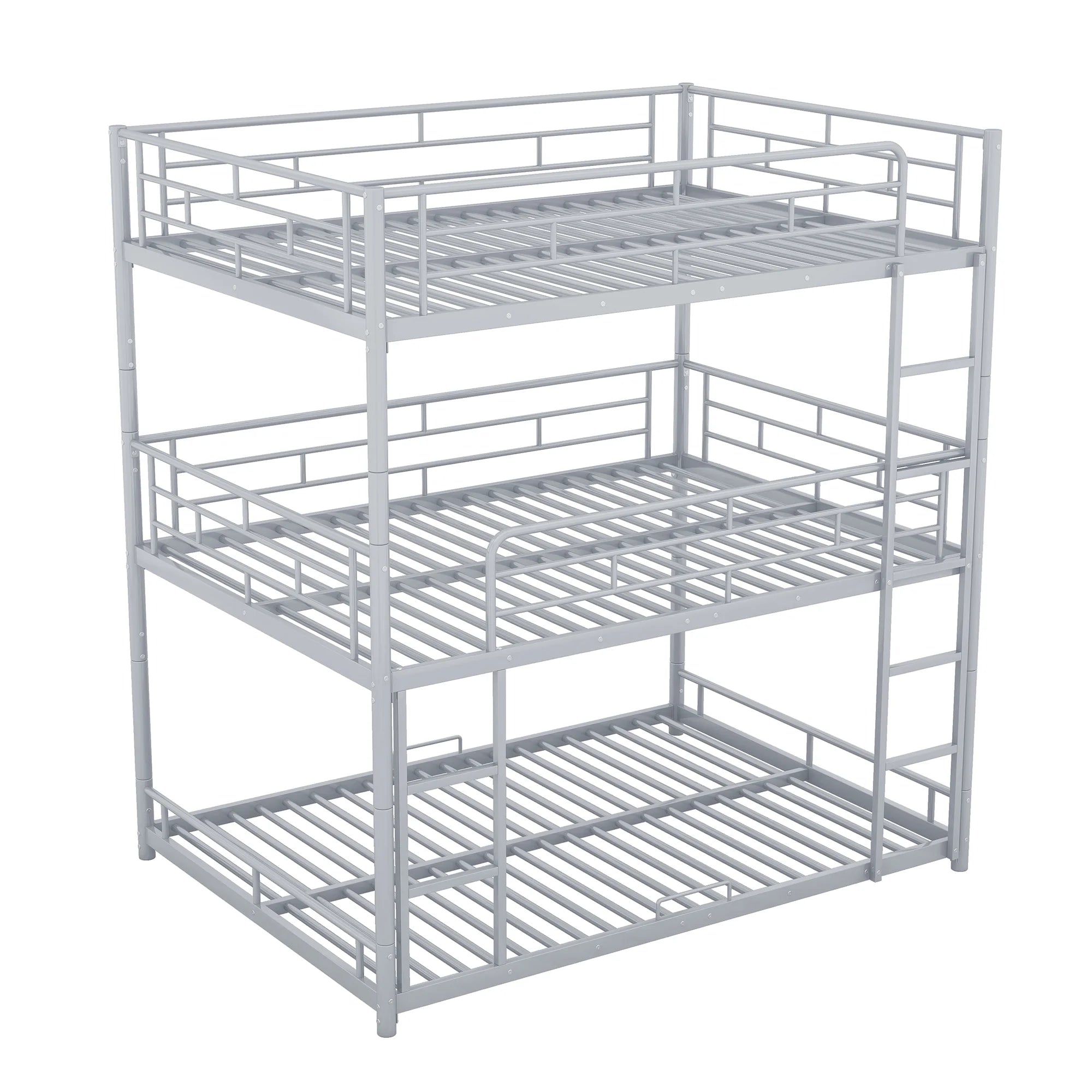 Triple Bunk Bed with Metal Frame G477367