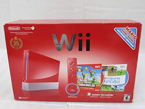 Wii Console Bundle - Red T423832