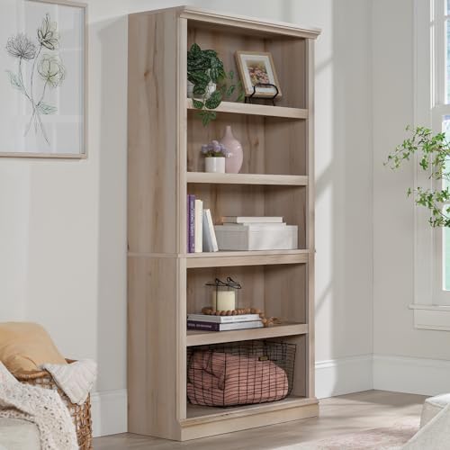 5 Tier Book Shelf Wooden Bookcase for Home Office Living Room C105