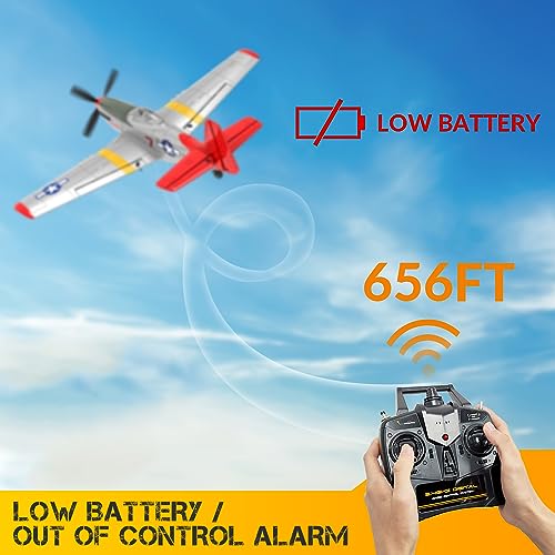 RC Plane with 3 Flight Modes and Stabilization System M4832