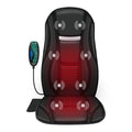 Snailax Vibration Back Massager with Heat, Seat Massager with 8 Vibrating Motors & 5 Modes, Chair Massager Cushion, Massage Pad for Chair, Office, Gifts for Lover