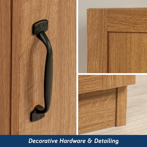 Highland Oak Storage Cabinet V97865