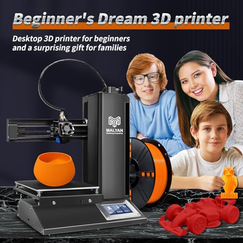 Mini 3D Printer Fully Assembled for Beginners, High Accuracy O890