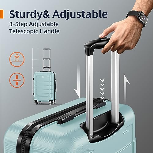 Expandable Luggage Set with TSA Lock A418040