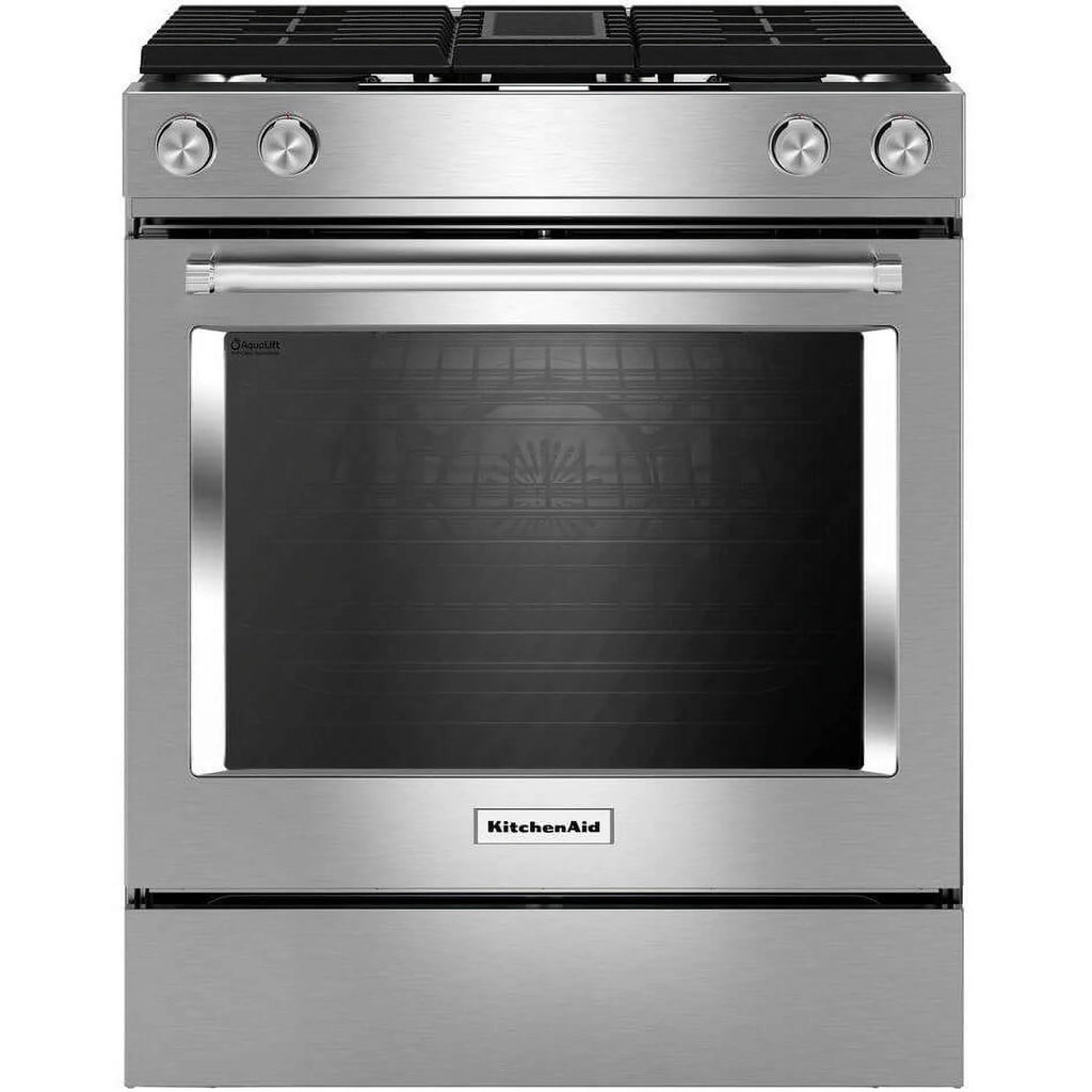 KITCHENAID KSDG950ESS  SLIDE IN GAS RANGE Stainless Steel