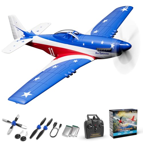 RC Plane 4 Channel Remote Control Fighter Airplane with 6-Axis Gyro, Easy to Fly for Beginners L2816