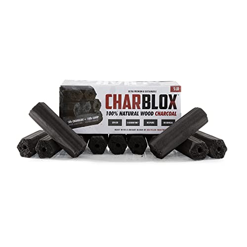 10LB Natural Grilling Charcoal Logs for BBQ and Smoker V557