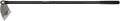 Truper 10621 Forged Garden Hoe - 2 Lb High Carbon Steel One-Piece Forged Head, 54-Inch Handle Round Eye Hoes