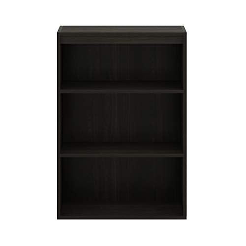 3-Tier Open Shelf Bookcase, Americano E787305