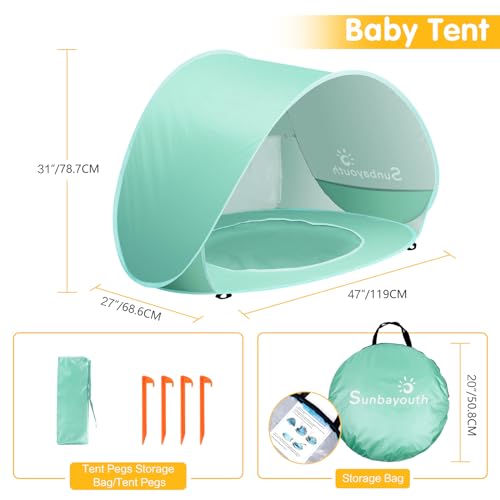 Baby Pool Tent UV Protection Pop Up Sun Shade G6080