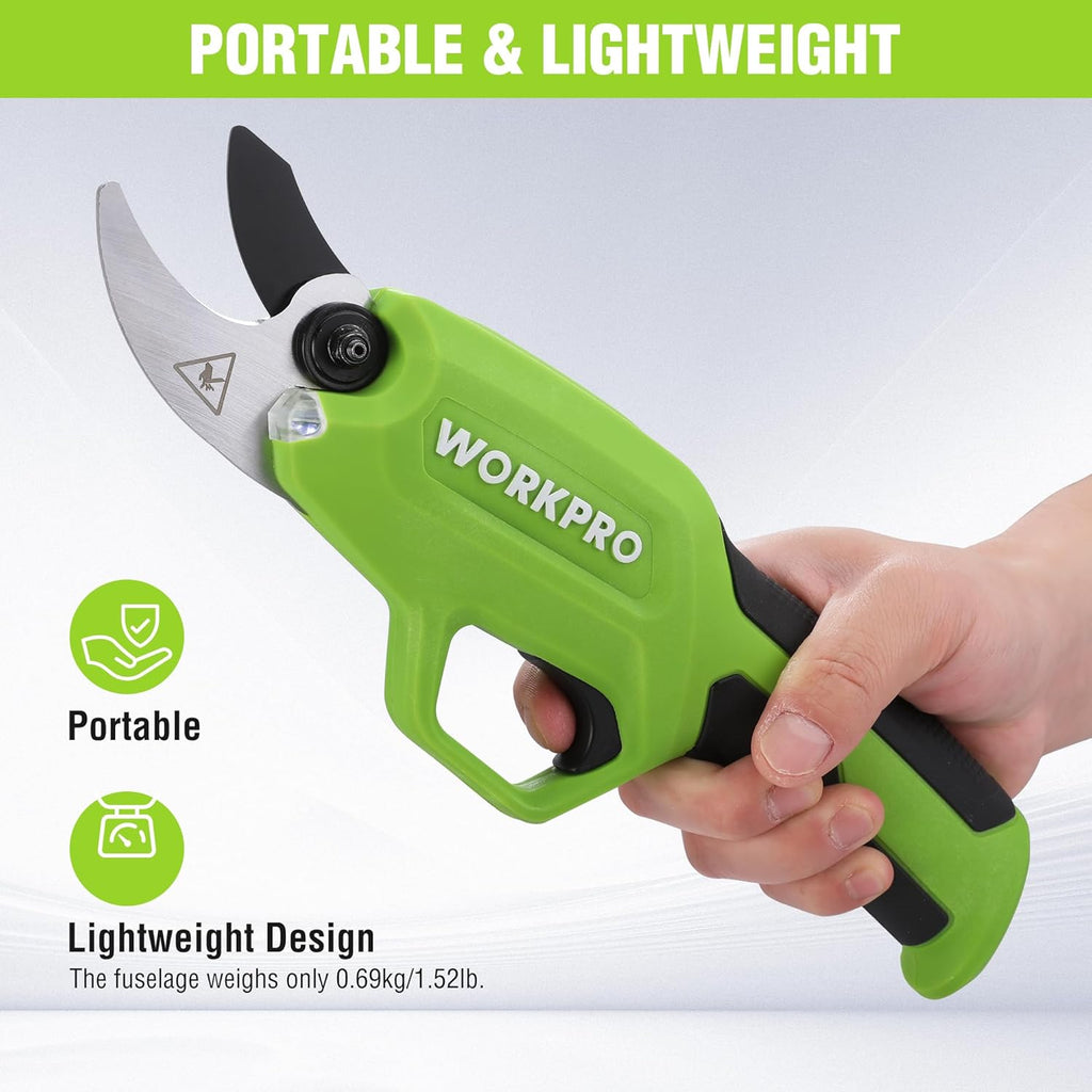 Electric Pruning Shears, Cordless Tree Pruner with Rechargeable Battery L638