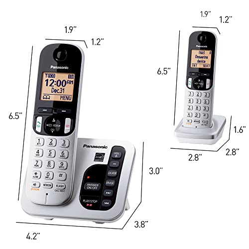 Expandable Cordless Phone System with Answering Machine and Call Block P889