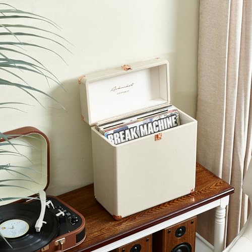 Vinyl Record Storage and Carrying Case, Holds 30 Albums H2930