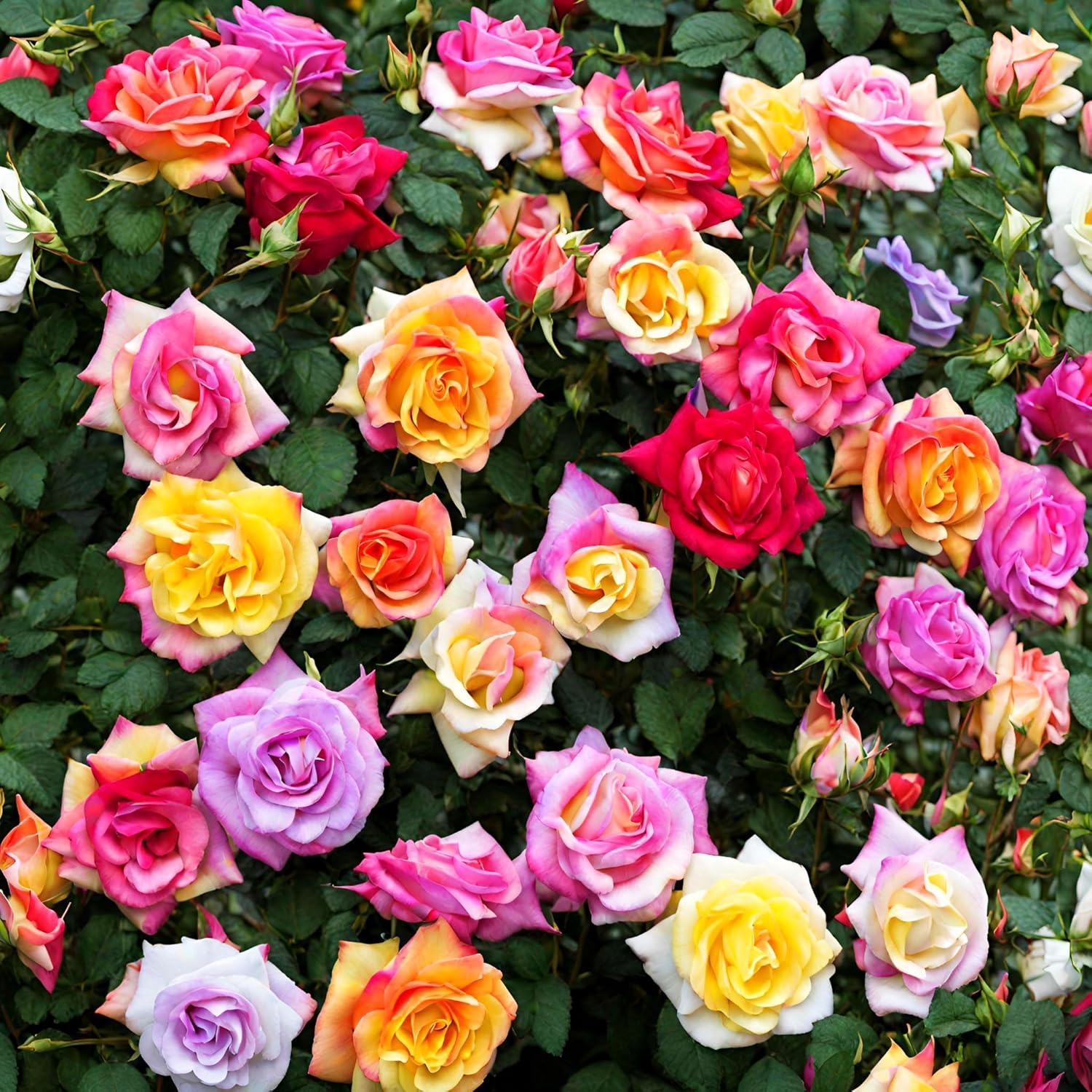 Mixed Color Rose Seeds for Garden Planting, 16 Varieties Perennial Shrub V835