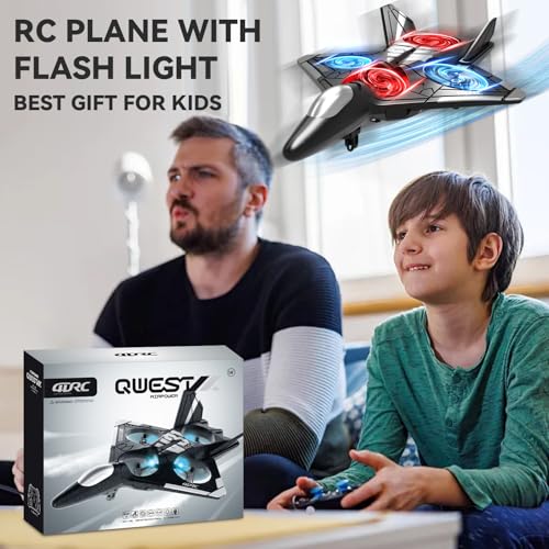 RC Plane with Camera, Foam Remote Control Drone for Kids and Adults V58020