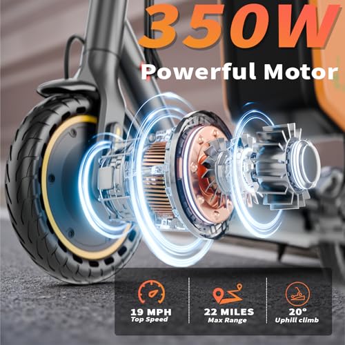 Foldable Electric Scooter for Adults, 22 MPH, 22 Miles Range A144