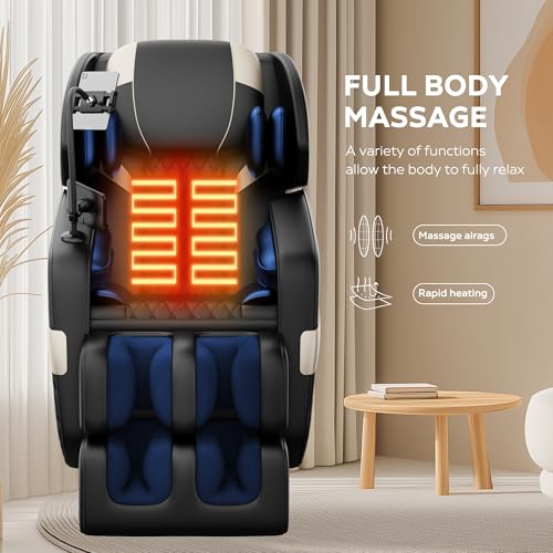 Massage Chair Full Body with Heat and Foot Rollers K769
