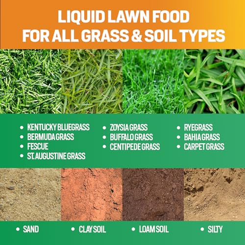 64oz Liquid Lawn Fertilizer, Covers 8,000 sq. ft. F335702