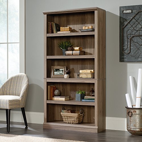5 Tier Book Shelf Wooden Bookcase for Home Office Living Room C105