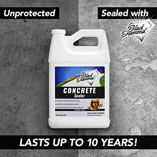Concrete Sealer Clear Penetrating Waterproofing Spray for Driveways, Patios, Brick, Stone T80034