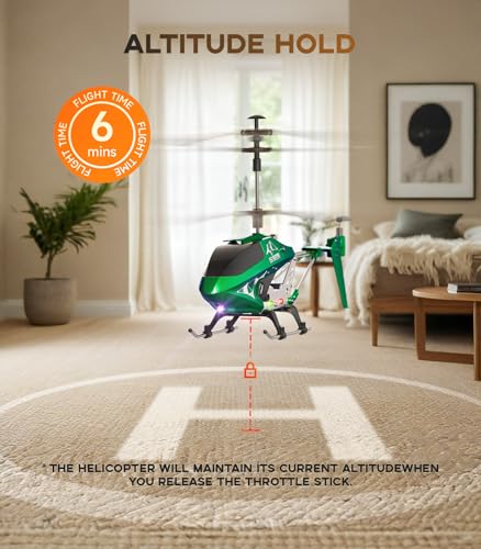 RC Helicopter with Altitude Hold, 3.5 Channel for Kids L2362