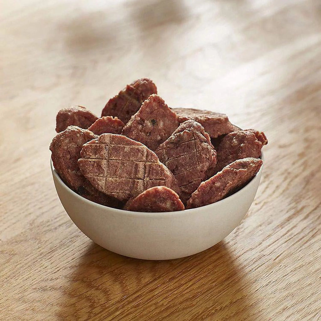 Beef and Rice Sausage Slices Dog Treats, 18 oz. J322