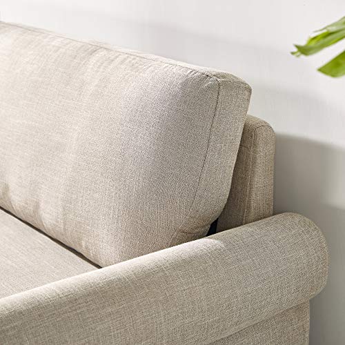 Loveseat Sofa, Tool-Free Assembly, Beige S263