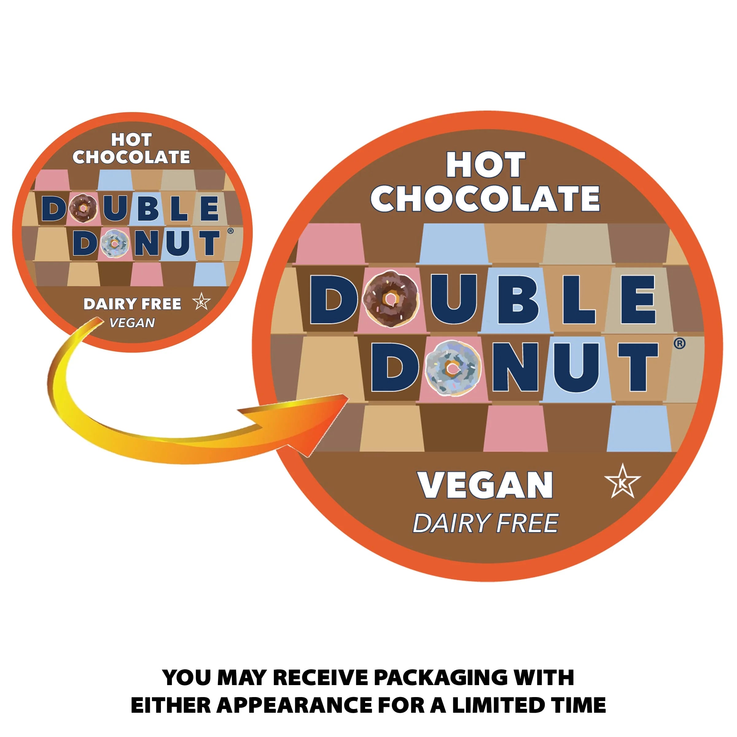 Dairy Free Hot Chocolate Pods for Keurig, 22 Count L158222