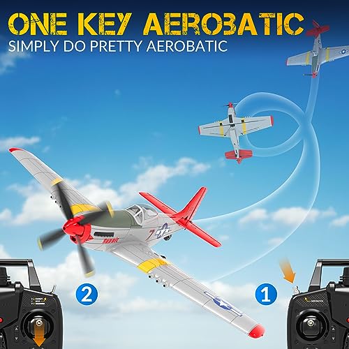 RC Plane with 3 Flight Modes and Stabilization System M4832