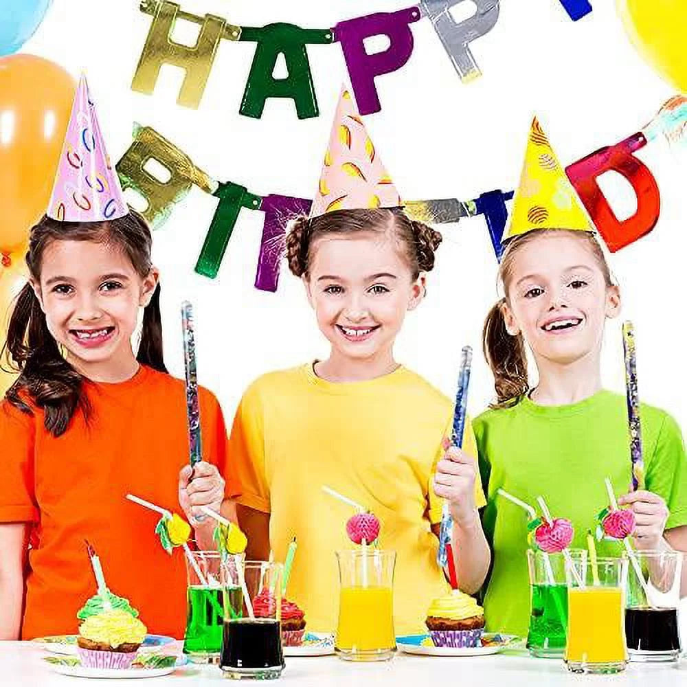 Glitter Wands for Kids, Set of 4, Sensory Fidget Toys T39086