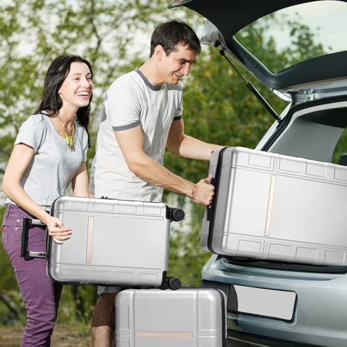 Luggage Expandable 3 Piece Set Suitcase with TSA Lock Spinner Wheels 20/24/28in S545211