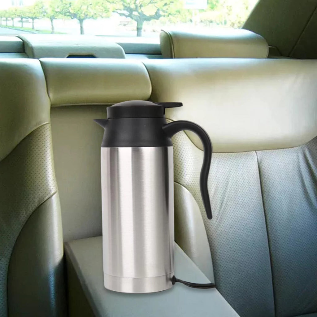 Car Kettle Stainless Steel Heated Mug for Travel Camping X3583