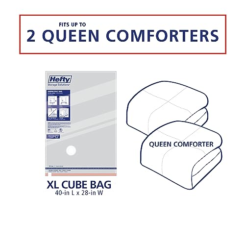 Vacuum Storage Bags for Clothing and Comforters, Under Bed Storage, 3 Large and 3 XL O608321