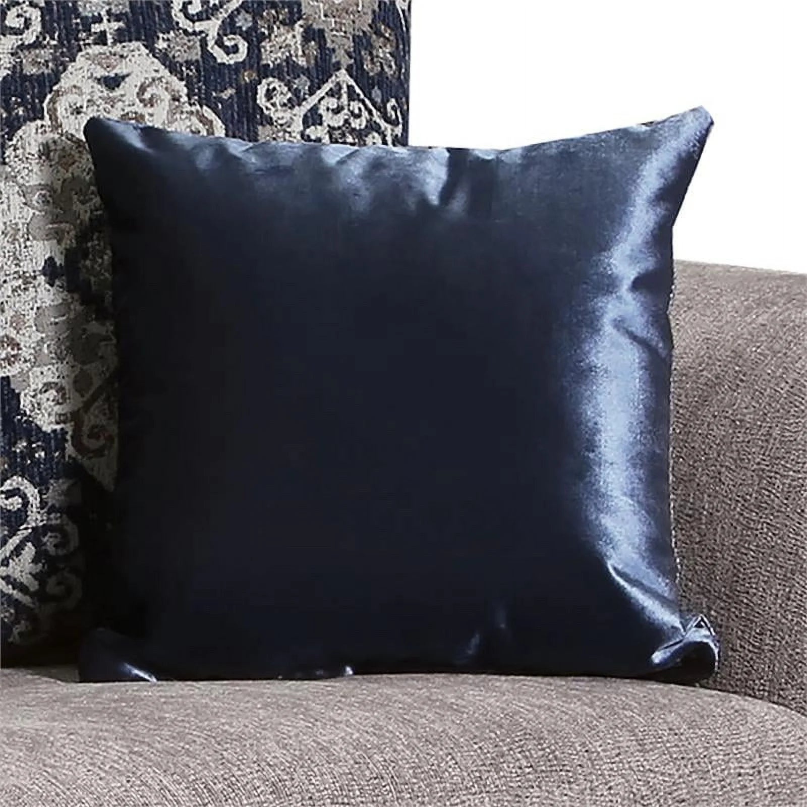 Chenille 2-Piece Sofa Set in Gray D519