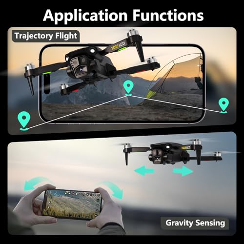 Foldable Camera Drone for Adults with LCD Remote I177595