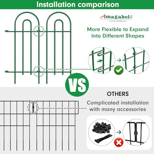 Decorative Garden Fence Panels for Dogs 18in H x 50ft L C5767