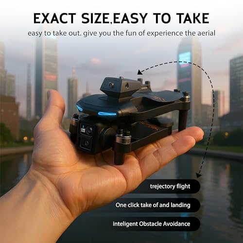 Foldable Drone with Dual 2K Camera for Beginners and Adults Z7777